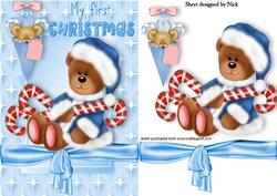 My First Christmas with Teddy and Mouse