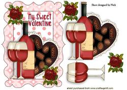 Red Roses Wine, and Chocolates