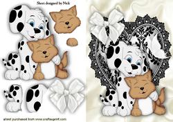 Cute Dalmation & Kitten, Now That's What I Call Love