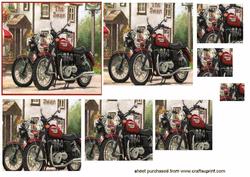 Motor Bike Pyramage