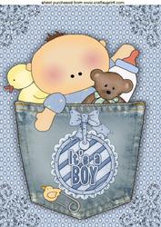 Denim Pocket Baby Boy A4