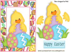 I Love Easter! Cute Little Yellow Chick