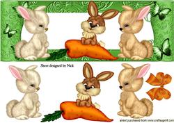 You're Not Aving My Carrot! Cute Easter Bunnies Dl