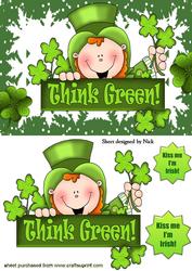 Jolly Leprechaun, on St Patricks Day