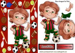 Just Scored a Goal, Little Footballer