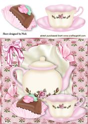 Something Sweet, to Tickle Your Fancy Yummy Cake 8x8