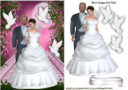Our Beautiful Day! with Fantasy and White Doves