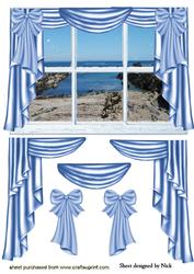 A Room with a View, Looking Out at Cornwall Beach