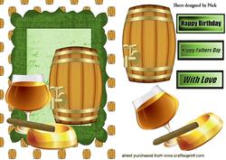 Brandy, Cigar, and a Barrel of Beer