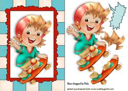 Having Fun on My Skateboard
