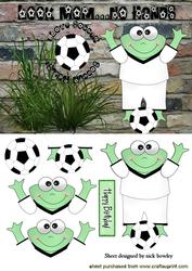 Look Mom No Hands! Footie Frog