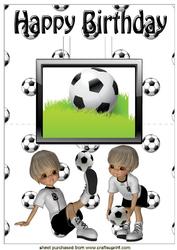 Football Mad with Frame Pop Up