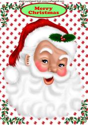 Lovely Santa! A4