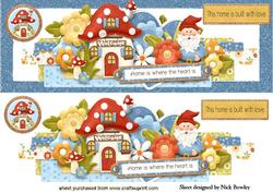 Home is Where the Heart Is! Cute Gnome Dl