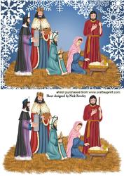 Nativity with Baby Jesus