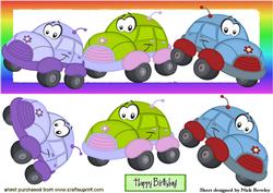 Funny Face Toony Cars! Dl