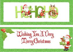 Ho! Ho! Ho! Time for Santa Dl Insert