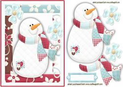 Snowman in a Scarf