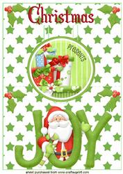 Lovely Pop Up of Christmas Santa