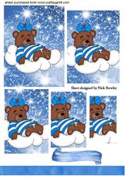 Little Bear Sleeping Among the Stars Pyramids