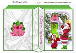 Hello Santa Am I on Your Christmas List Folded Book