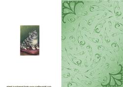 Cute Kitten A5 Card