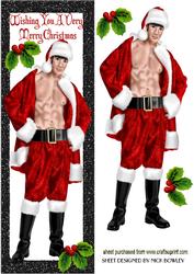 Oooooooooh! Sexy Santa with Holly Dl