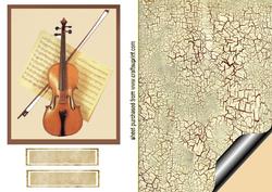 Violin Topper in Frame