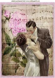 The Kiss on Vintage Music with Rose A4