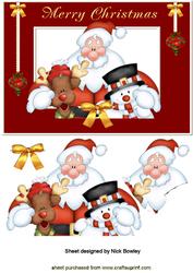 Christmas Santa & His Friends