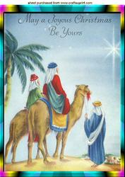 Joyous Christmas, the Three Wise Men A4