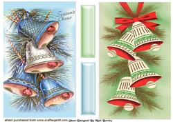 Christmas Vintage Bells Cards