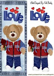 Bear Hug in Denim with Love Tall Dl