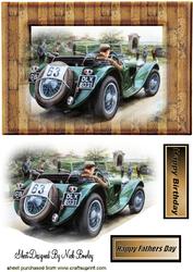 Taking a Ride in a Lovely Vintage Sports Car