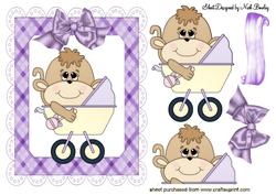 Who's a Little Monkey! Cute Baby Monkey