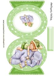 There! There! Sleep Now, Quick Card