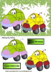 Cartoon Cars, Just Follow Me