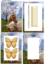 Horses Heads Entwined Tunnel Pyramids