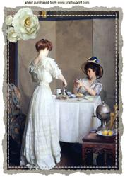 French Teas with Vintage Ladies A4