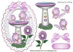 This is How You Use the Birdbath! Cute Birds