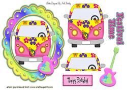 Festival Time with Hippy Campervan