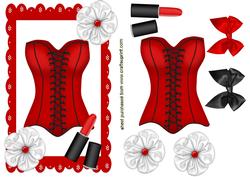 Lovely Ladies Accessories in Red/black
