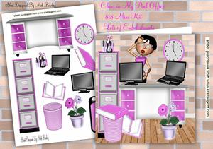 Chaos at the Pink Office 8x8 Mini Kit
