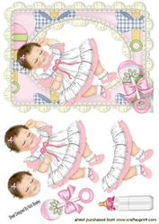 Sleep Little One! Cute Baby Girl