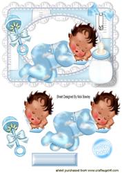 Sleep Little One! Cute Baby Boy
