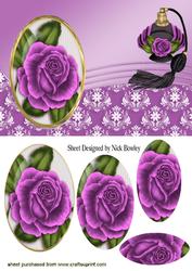 Perfume and Roses Oval Pyramids