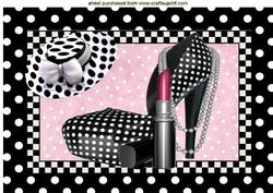 Polkadot Girl A4
