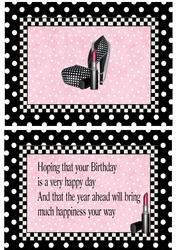 Polkadot Girl! A5 Insert