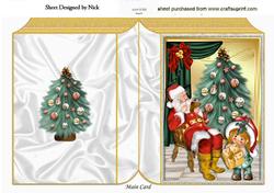 Um! Hello Santa! I Got a Present for You Folded Book