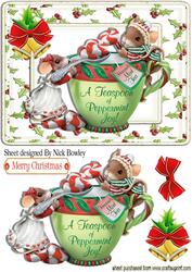 A Teaspoon of Peppermint Joy, Cute Mice